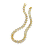 Full-Blown Diamond Ice Sugar Chain Necklace
