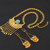 3pcs Fashionable Copper Plated 18k Gold