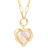 Zircon Heart Necklace