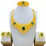 Women's Fashionable Golden New Jewelry Set Decorations