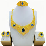 Women's Fashionable Golden New Jewelry Set Decorations
