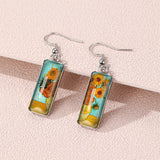 Womens Glass Earrings