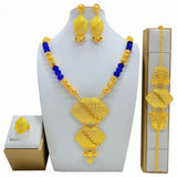 High-end Bridal Wedding Necklace Ornament Suit