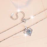 D-Color Moissanite 18K Gold Plated