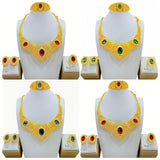 Women's Fashionable Golden New Jewelry Set Decorations