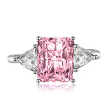 New Geometric Triangle Ring For Women