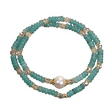 Turquoise Natural Stone Bracelet Necklace