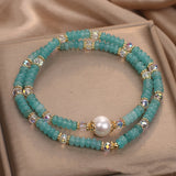 Turquoise Natural Stone Bracelet Necklace
