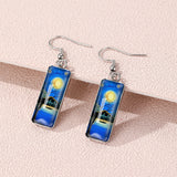 Womens Glass Earrings