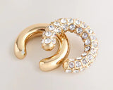 Gold Tone Cuff Earring