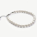 Silver Classic Pearl Bracelets