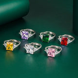 New Geometric Triangle Ring For Women