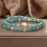 Turquoise Natural Stone Bracelet Necklace