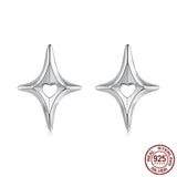 Original S925 Sterling Silver Star Stud Earrings