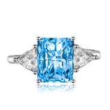 New Geometric Triangle Ring For Women