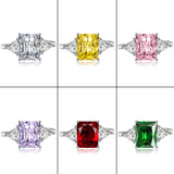 New Geometric Triangle Ring For Women