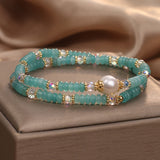 Turquoise Natural Stone Bracelet Necklace