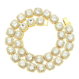 13mm Full-Diamond Iced-Out Hip-Hop Chain For Men In Europe And The US