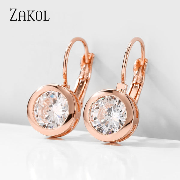 Zirconia Stone Earrings